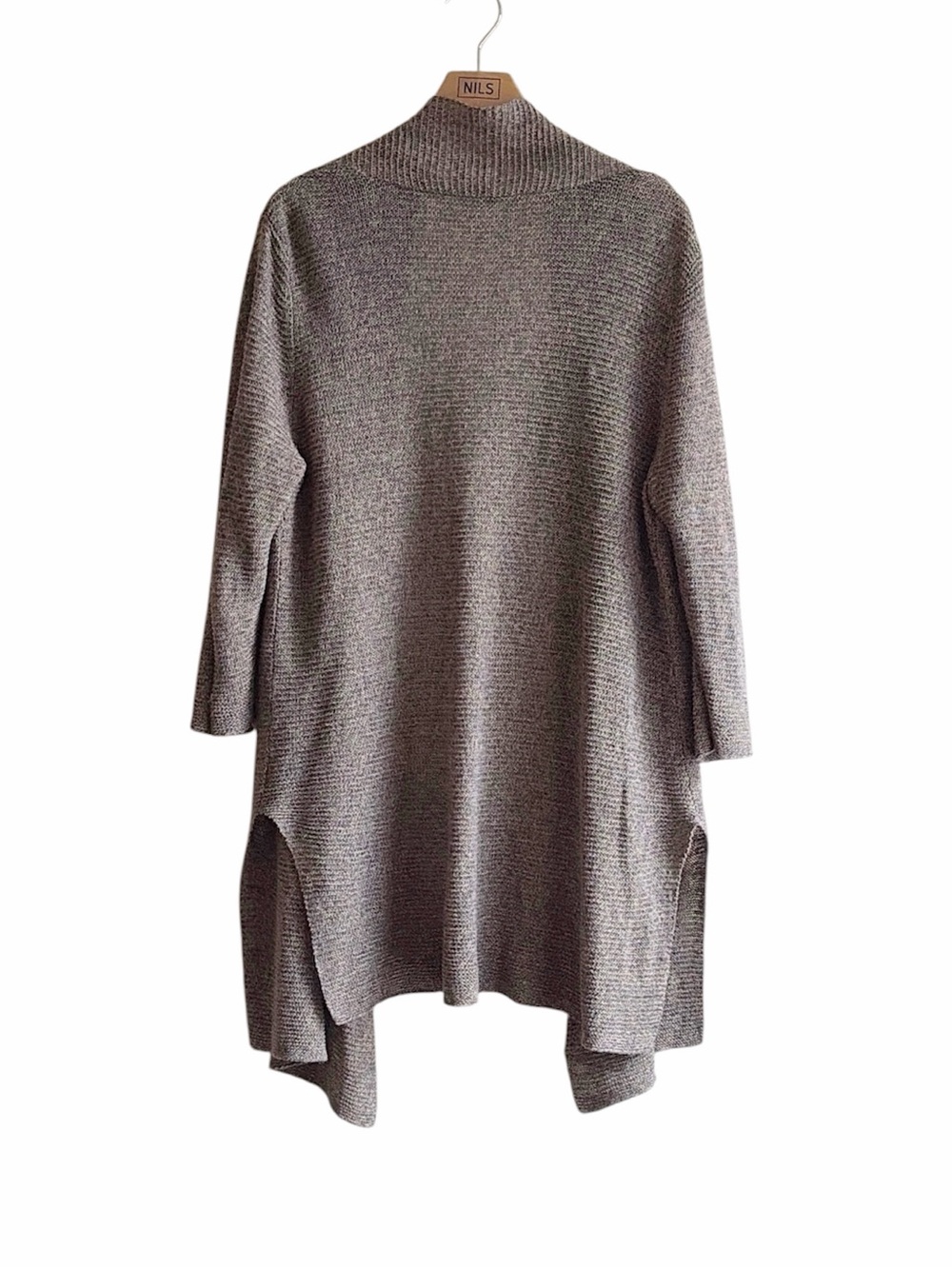 Eileen Fisher linen cardigan sweater size L large - Picture 2 of 4